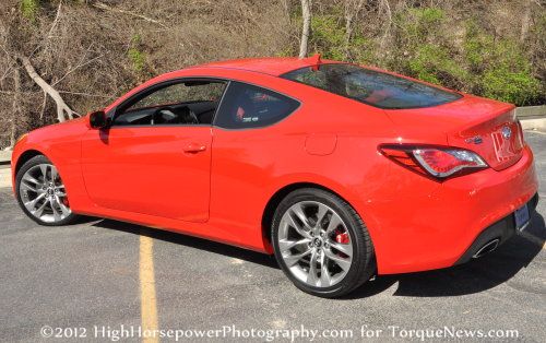 The Side Profile Of The 2013 Hyundai Genesis Coupe 3 8 R Spec Torque News